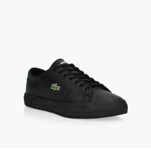 Lacoste black grip shot shoes